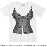 Black Lingerie on Shirt - Tuxedos Crew Neck Sweatshirt