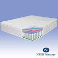 Night Therapy 13" Deluxe Euro Box Top Spring Mattress - King by Night Therapy