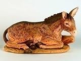 Fontanini 50 Seated Donkey Religious Nativity Figure #52333