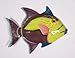 Handpainted L-B Tropical Fish Replica Wall Mount Decor Plaque 6