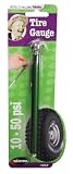 Slime 1023-A 10-50 PSI Pencil Gauge W Bonus Valve Caps