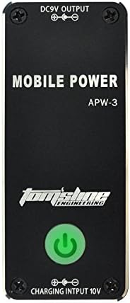 TOMSLINE Portable Rechargeable Power Bank for Pedals with 9V Power Only