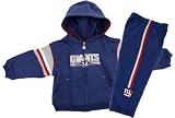 New York Giants Kids 4-7 Full Zip Hooded Jacket and Pant Set