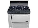 Premier Pro-Series P36S Stainless Steel 36 Freestanding Gas Range with 6 Burners, Electronic