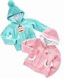 41xtN6rJDnL. SL160  Paul Frank Kids Hoodie, Little Girls Zip up Hoodie