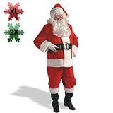 Kris Kringle Suit Adult Plus Costume