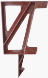 Tools & Hardware : Finley Products 15610 2x4 Basics Bench Bracket for Decks