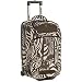 Sporting Goods : 2009 Burton Wheelie Flight Deck Rolling Carry-on Luggage, Antique Ivory Zebra