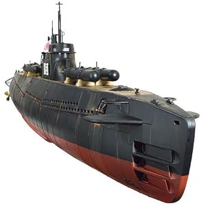 1/72 Japanese I53 with Kaiten Torpedoes Submarine Model by Lindberg Models