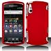Red Hard Plastic Rubberized Case Cover for Sony Ericsson Xperia Play