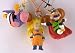 Figures Strap Dragon Ball Z Crystal Swing série full (7 straps)