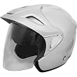 Cyber Solid U-378 Cruiser Motorcycle Helmet - Silver