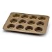 Paula Deen 12-Cup Aluminized Steel Muffin Pan, Champagne