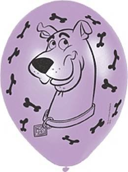 Scooby Doo Party Balloons - Latex (Supply of 6)
