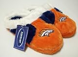 Denver Broncos NFL Youth Plush Slippers - M