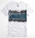 On The Byas Slub Chest Stripe V-Neck Tee