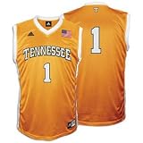 adidas Tennessee Volunteers #1 Tennessee Orange Replica Basketball Jersey