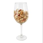 Oversized Wine Glass Cork Holder