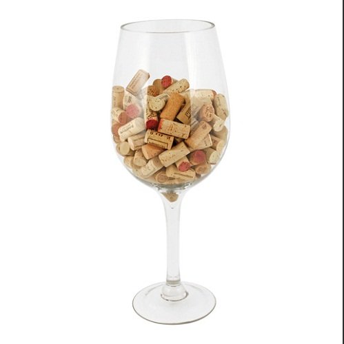 Oversized Wine Glass Cork Holder