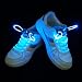 Kids Blue Glow in the Dark Sports LED Shoestring Night Running Golf Skate Shoelaces