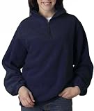 Adult UltraClub Iceberg Fleece 1/4-Zip Pullover