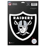 Oakland Raiders Official Logo 6x9 Die Cut Magnet
