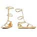 Egyptian Costume Shoe Cleopatra Gold Snake Skin Print Sexy Costume Shoes