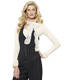 Newport News Pinstripe Halter Vest