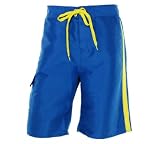 Brasil Double Stripe Board Shorts