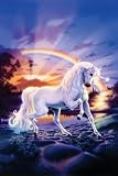 Unicorn (Rainbow) Art Poster Print - 24