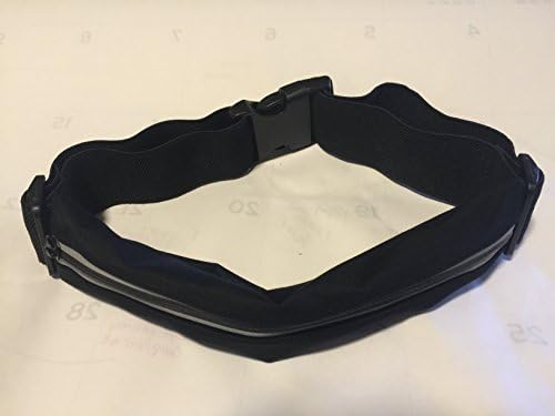 No Bounce Expandable Running Belt. Easily Fits iPhone 6 Plus, iPhone 6 and Samsung Phones. Extremely Light Weight, Water Resistant, Compact and Durable. Holds Wallets and Keys and Other Items