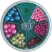Perlensortiment in Drehdose