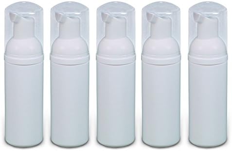 Foaming Soap Dispensers, 1.7 ounce (50 ML), Refillable Travel Size, 5 Pack by FoamAir®