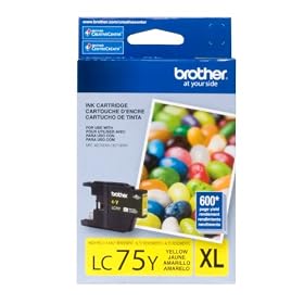 Brother LC75YS Genuine Yellow Ink Cartridge