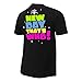 WWE The New Day New Day and Friends Authentic T-Shirt Black Large