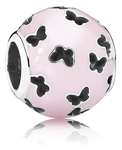 Pandora 791483en68 Pink Fluttering Butterflies Charm