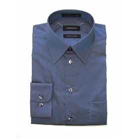 Claiborne Wrinkle Free Long Sleeve Solid Dress Shirt - Mens