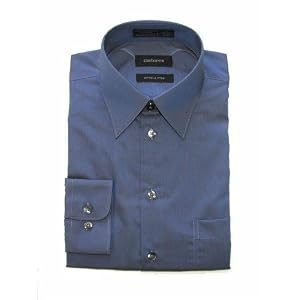 Claiborne Wrinkle Free Long Sleeve Solid Dress Shirt - Mens