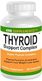 Thyroid Support Complex 180 Capsules Garcinia Cambogia KRK SUPPLEMENTS