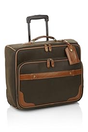 Flocked Suede Wheeled Mobile Office Bag