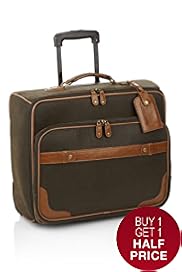 Flocked Suede Wheeled Mobile Office Bag