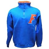 Florida Gators Royal Letterman 1/4 Zip Fleece Sweatshirt