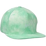 HUF Men's Crystal Wash Script Snapback Hat