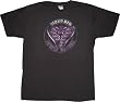 Dodgeball Globo Gym Purple Cobras Men's Vintage T-Shirt Black