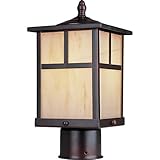 Maxim Lighting 55055 Coldwater LED Outdoor Pole/Post Mount Lantern, Burnished Finish, 6 by 12-Inch b