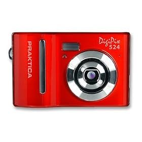Praktica DigiPix 524 Digital Camera - Red