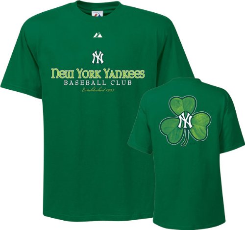 New York Yankees Green Celtic Classic T-Shirt