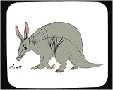Decorated Mouse Pad with animal, insects, aardvark, eating, mammal