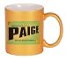 FROM THE LOINS OF MY MOTHER COMES PAIGE Coffee Mug in Metallic Colors