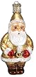 Maple Sugar Santa Ornament